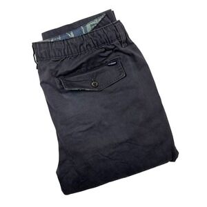Chubbies Regular Fit Everywear Pants Mens Medium (Fits 30x30) Charcoal Grey